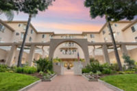 Entrance At Twilight